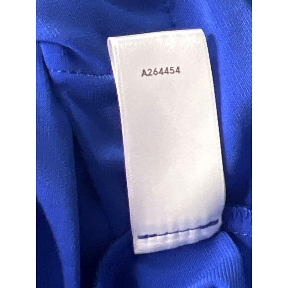 Susan Graver Women’s 1X Open Front Cardigan - Blue, Lightweight, 3/4 Sleeves - Picture 6 of 7